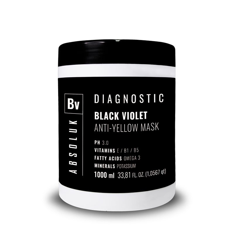 ABSOLUK DIAGNOSTIC MASK BLACK VIOLET 1KG