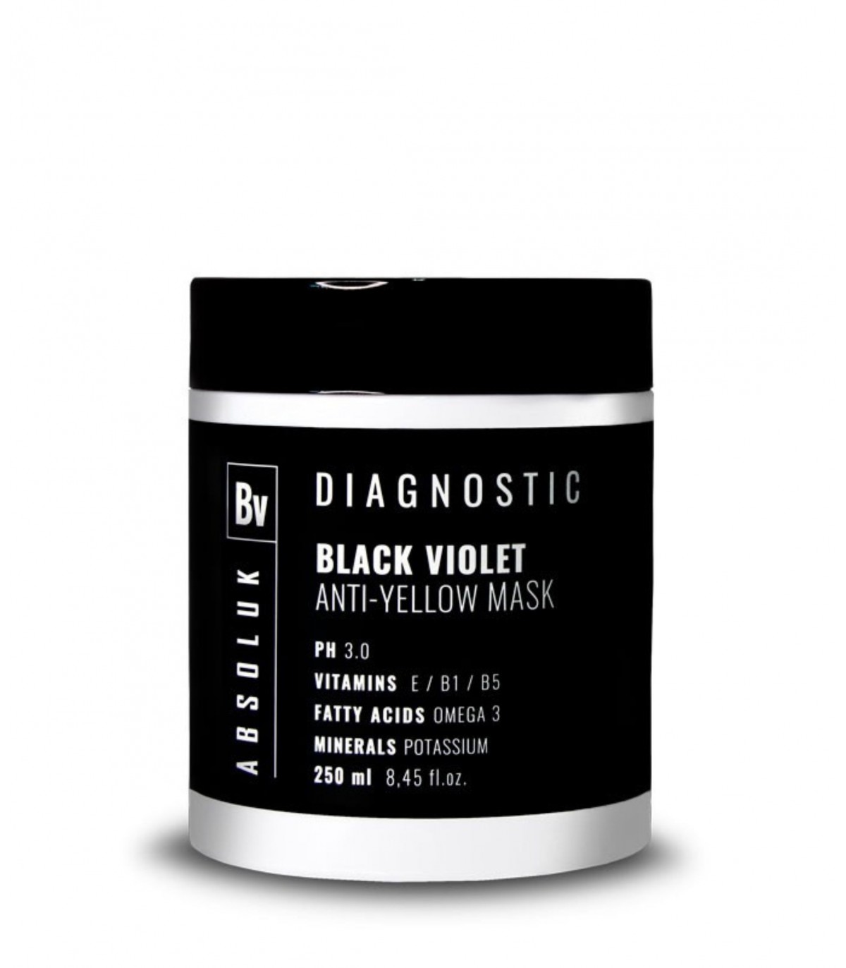 ABSOLUK DIAGNOSTIC MASK BLACK VIOLET 250ML