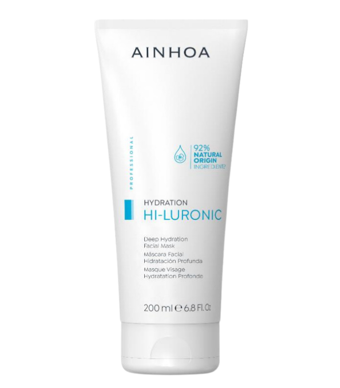 AINHOA HI-LURONIC MASCARA FACIAL HIDRATACION PROFUNDA 200ML