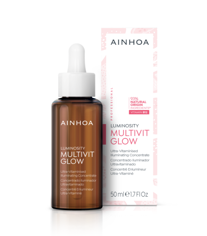 AINHOA MULTIVIT GLOW CONCENTRADO ILUMINADOR ULTRAVITAMINADO 50ML