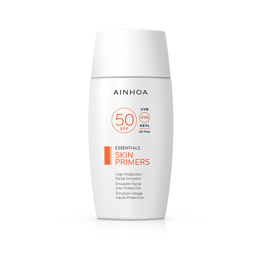 AINHOA SKIN PRIMERS EMULSION FACIAL ALTA PROTECCION SPF50 50ML