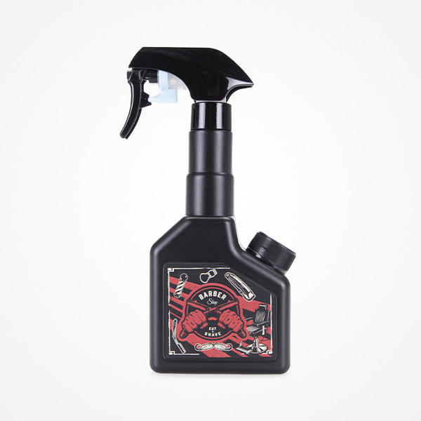 BARBER FUEL PULVERIZADOR CON DOBLE SISTEMA DE RECARGA NEGRO 300ML