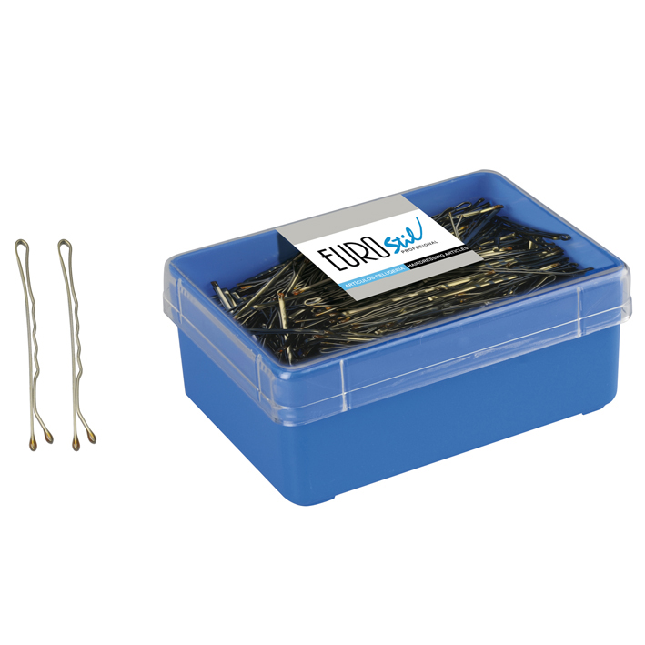 CAJA 300 CLIPS BRONCE EUROSTIL 50MM REF:01610 REF:01610