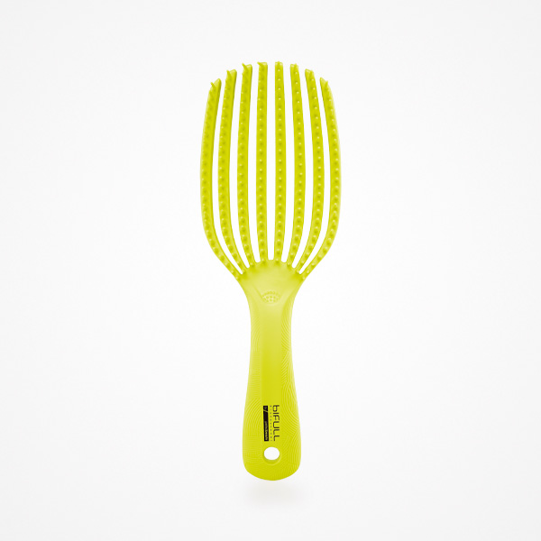 CEPILLO DESENREDANTE PARA PELO RIZADO R-RECYCLED CURLY  VERDE
