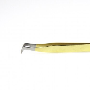 ELLEEBANA PINZAS TWEEZERS L-FOOT SILVER GOLD FINISH