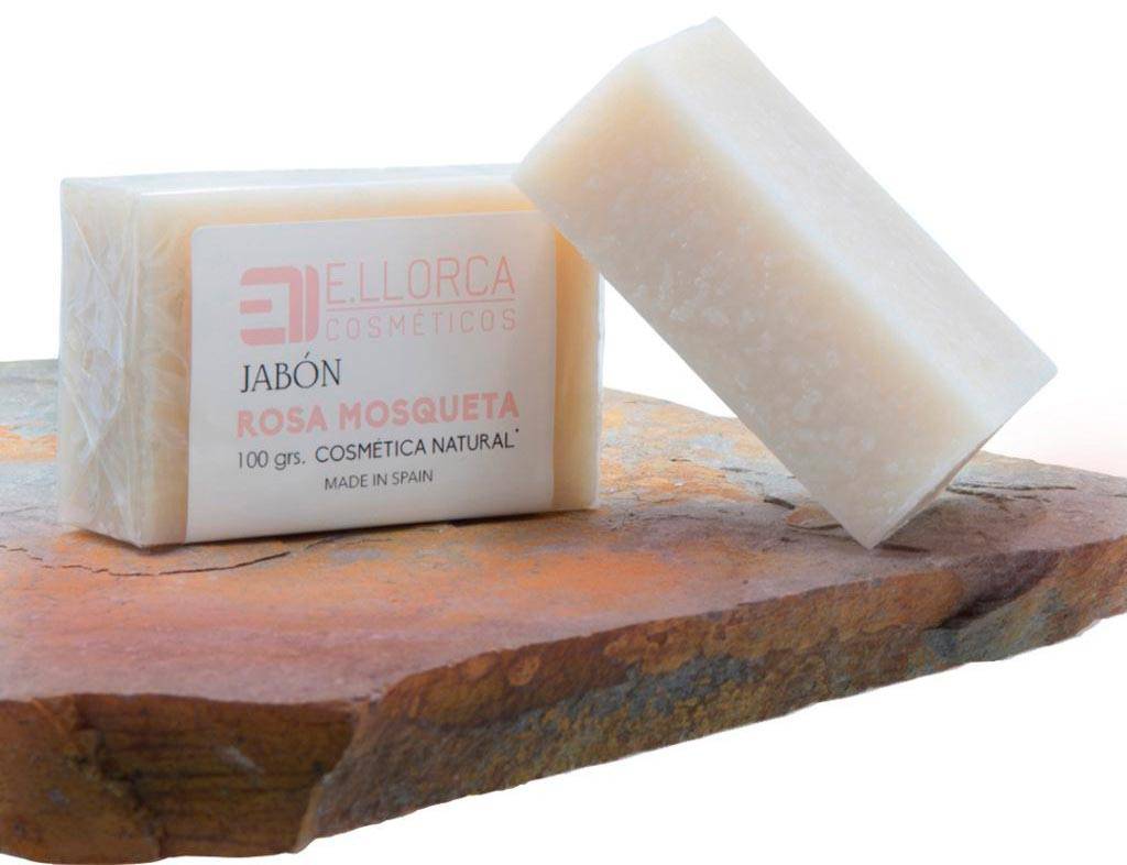 E.LLORCA JABON FACIAL ROSA MOSQUETA 100grs