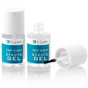 E.LLORCA TOP COAT EFECTO GEL 12 ML.