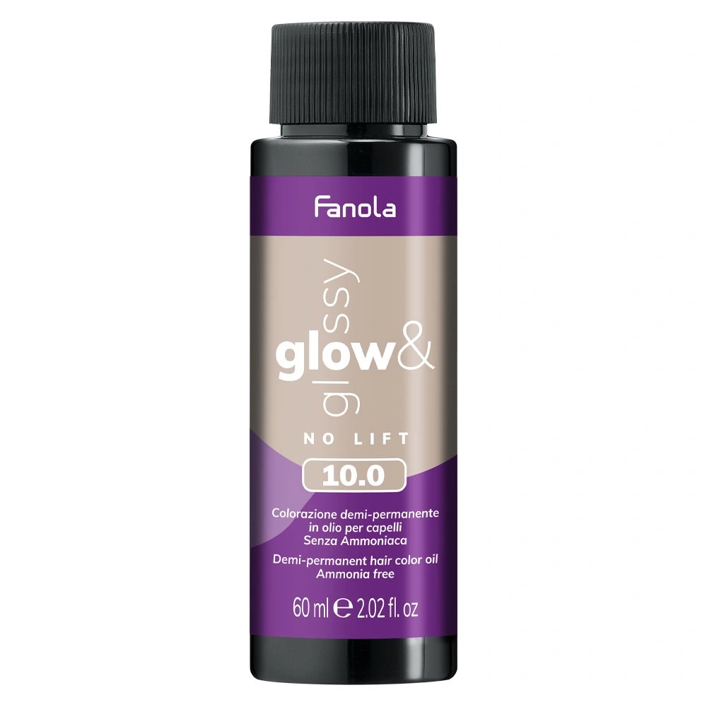 FANOLA COLORACION DEMIPERMANENTE EN ACEITE GLOW&GLOSS 10.0 60ML