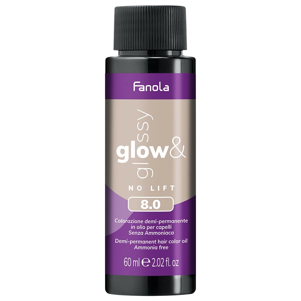 FANOLA COLORACION DEMIPERMANENTE EN ACEITE GLOW&GLOSS 8.0 60ML