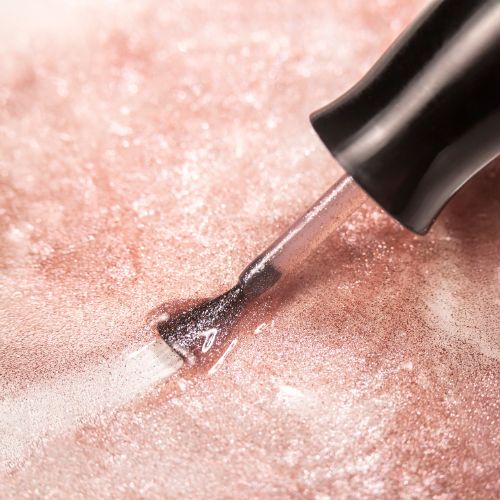 GELFIX TOP COAT GLITTER ROSE GLAM