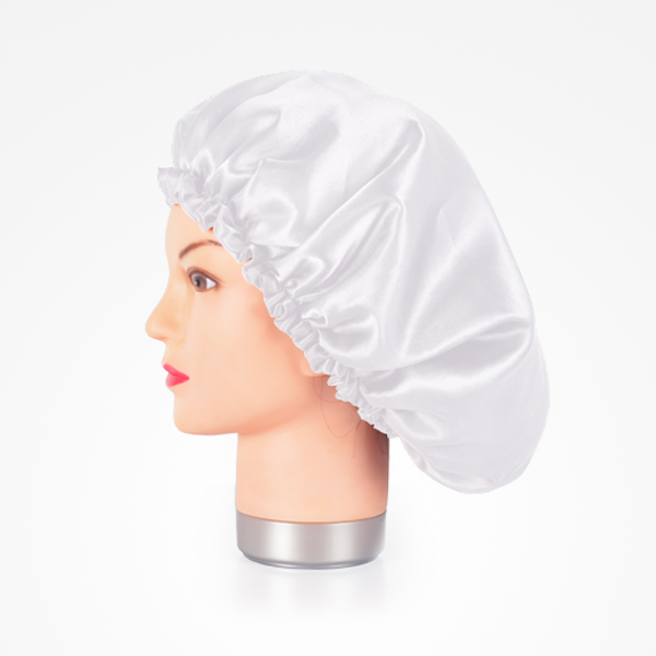 GORRO SATEN BLANCO ANTI FRIZZ