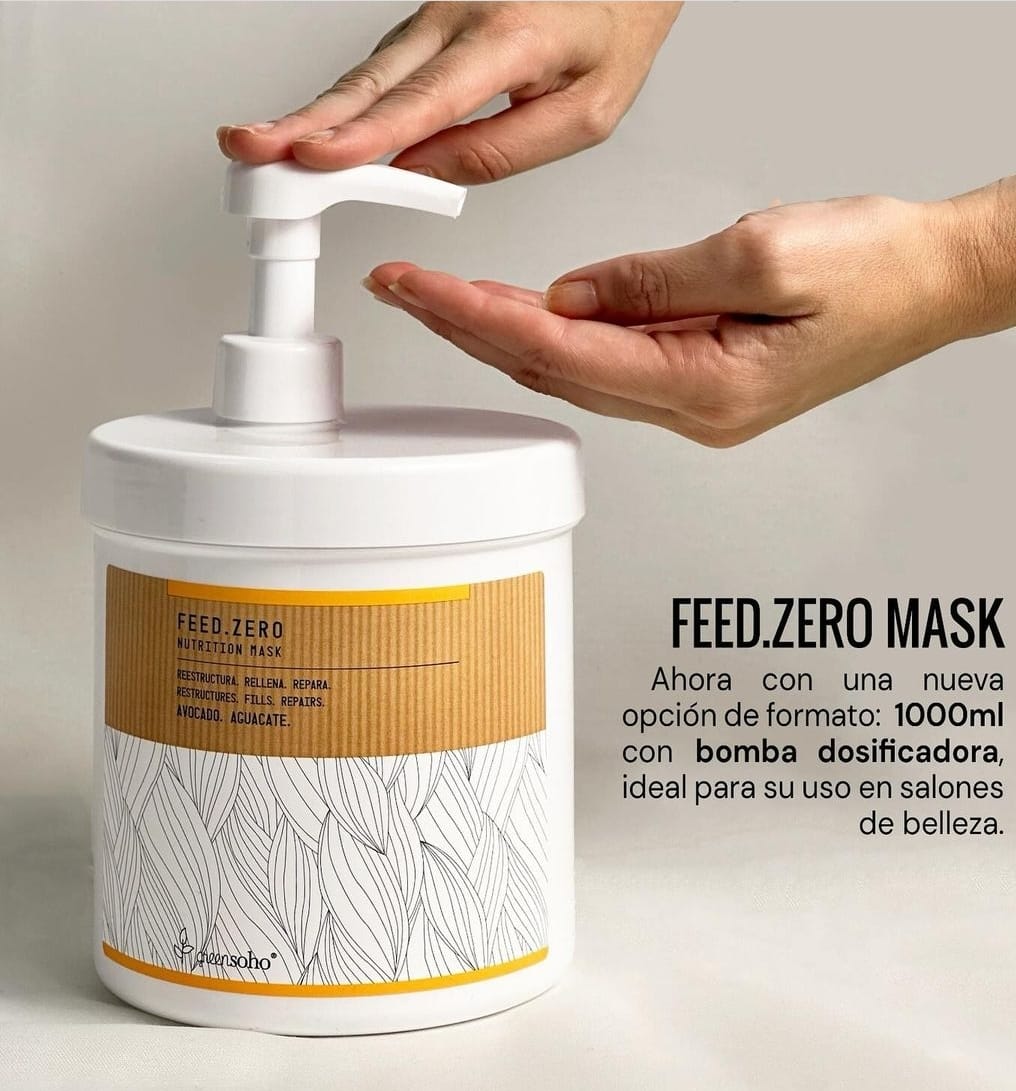 GREENSOHO MASCARILLA NUTRICION FEED ZERO 1000 ML