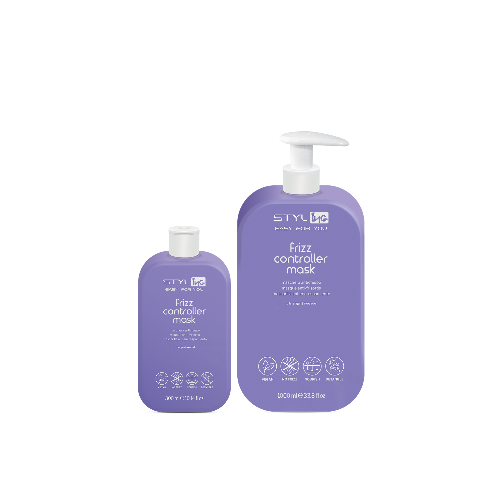 ING STYLING FRIZZ CONTROLER MASK 1000ML