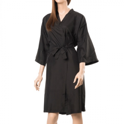 KIMONO NEGRO POLIESTER