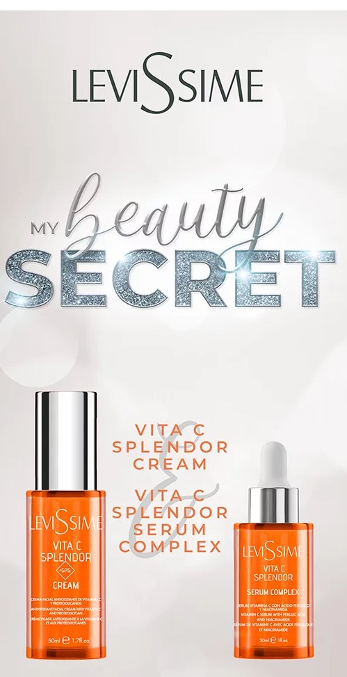 LEVISSIME MY BEAUTY SECRET VITA C SPLENDOR CREAM +  VITA C SPLENDOR SERUM