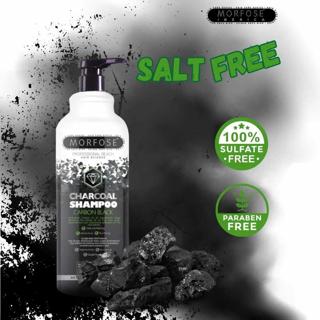 MORFOSE CHARCOAL SHAMPOO 1000ML