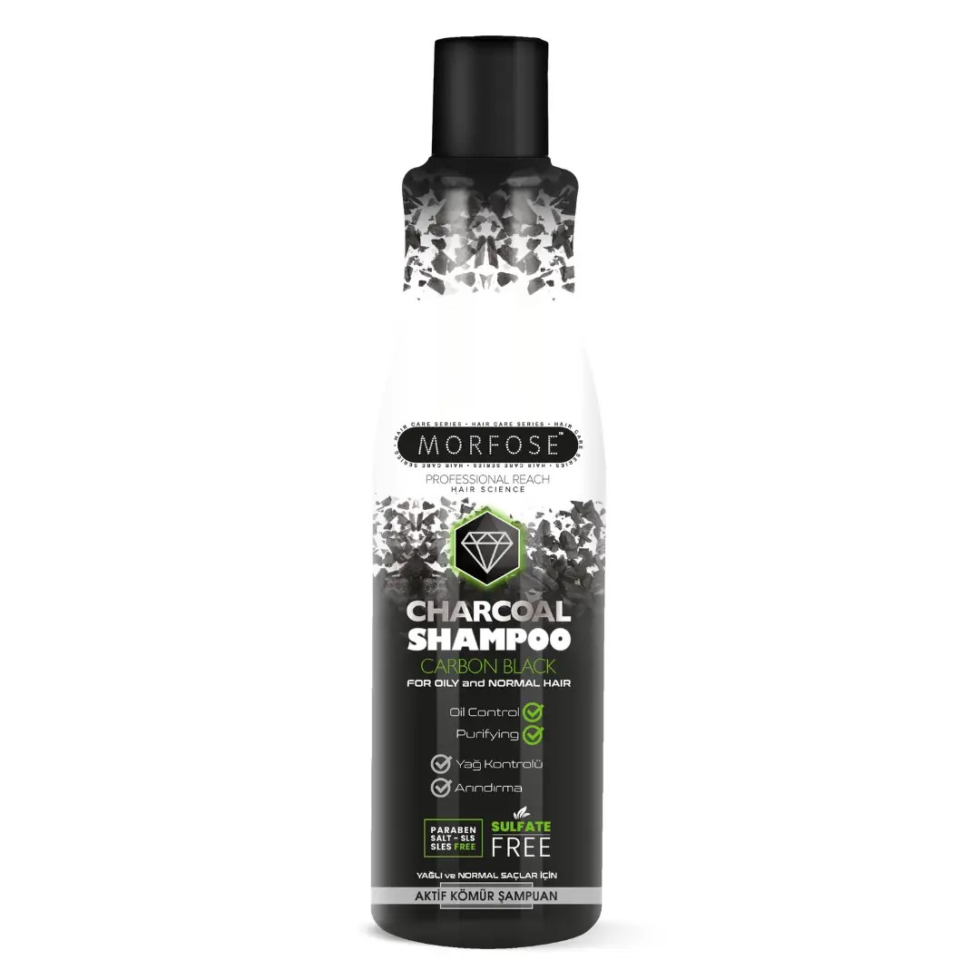 MORFOSE CHARCOAL SHAMPOO 500ML