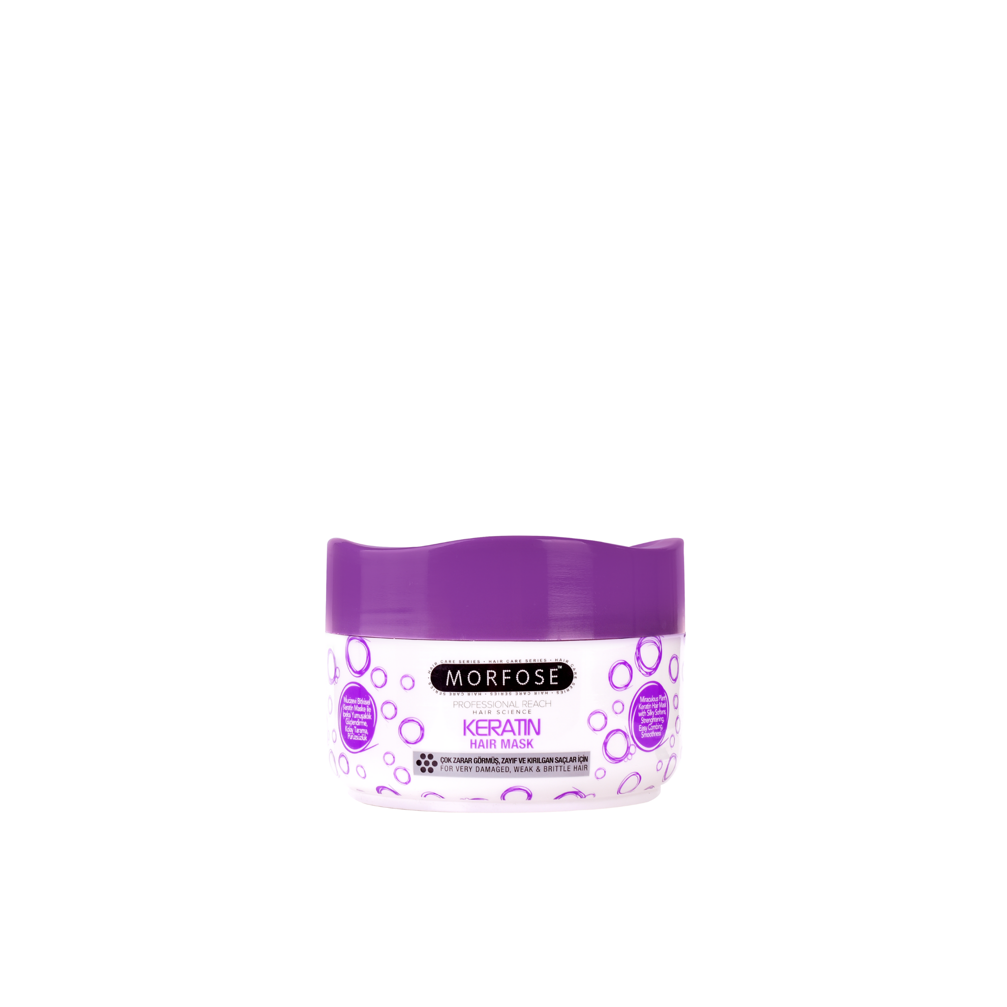 MORFOSE HAIR MASK KERATIN PURPLE 500ML