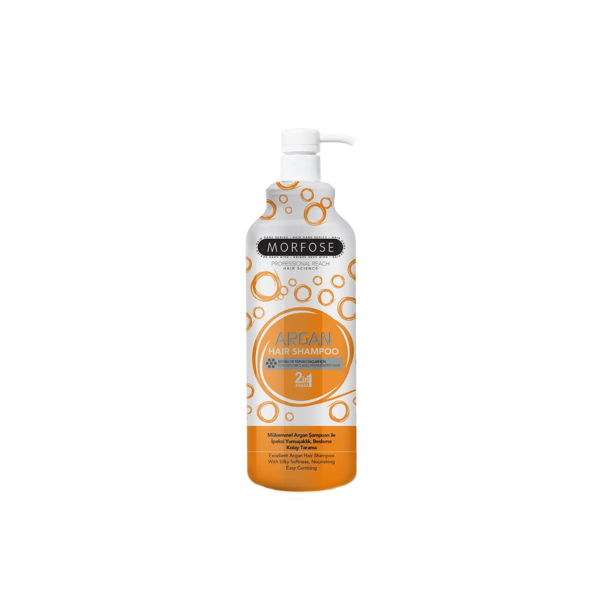 MORFOSE HAIR SHAMPOO ARGAN ORANGE 1000ML