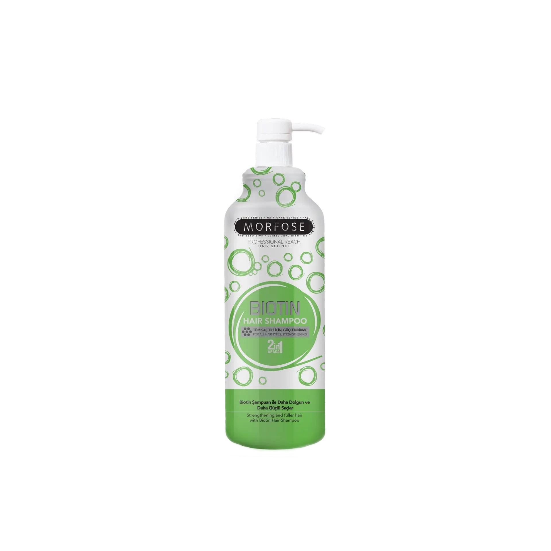 MORFOSE HAIR SHAMPOO BIOTIN GREEN 1000ML