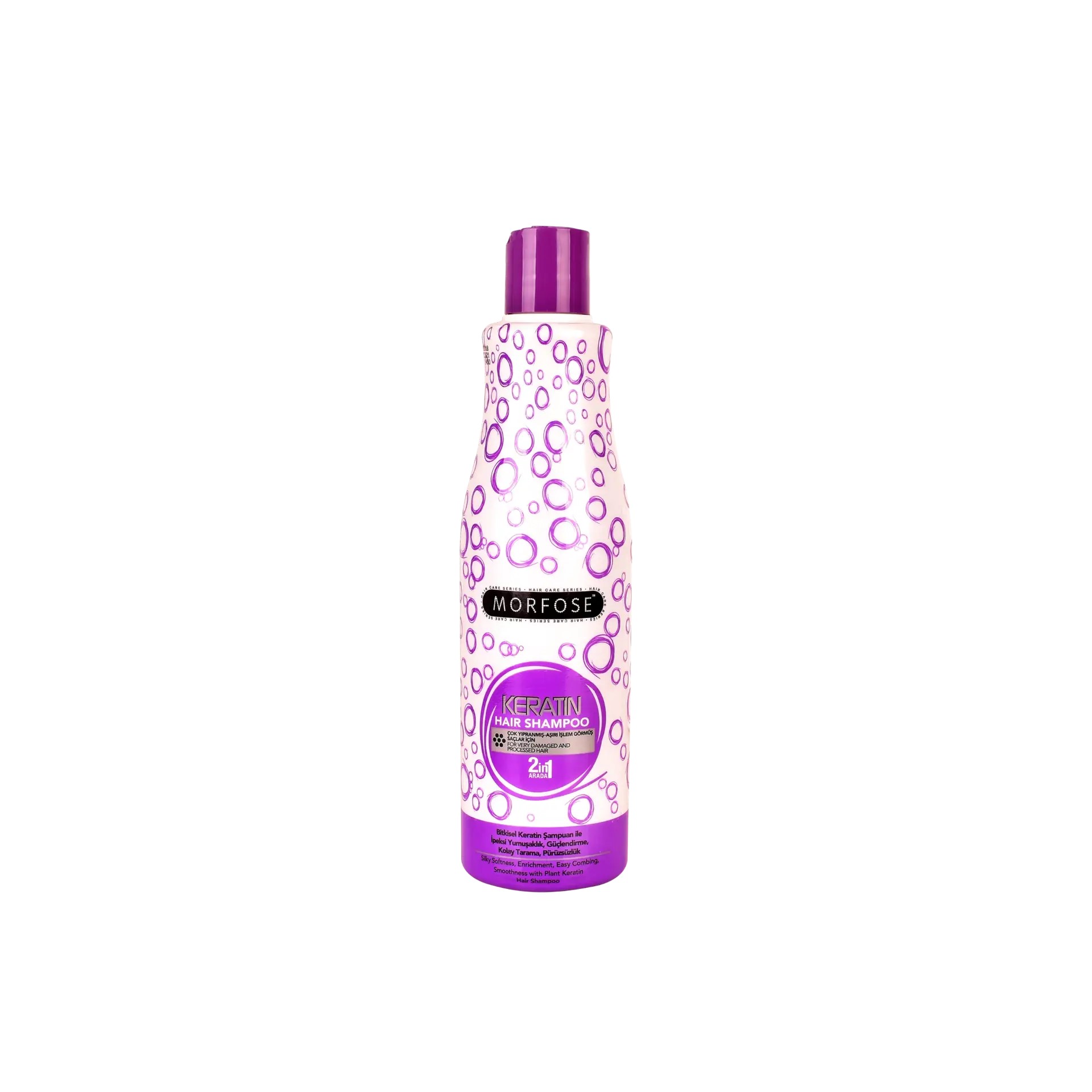 MORFOSE HAIR SHAMPOO KERATIN PURPLE 500ML