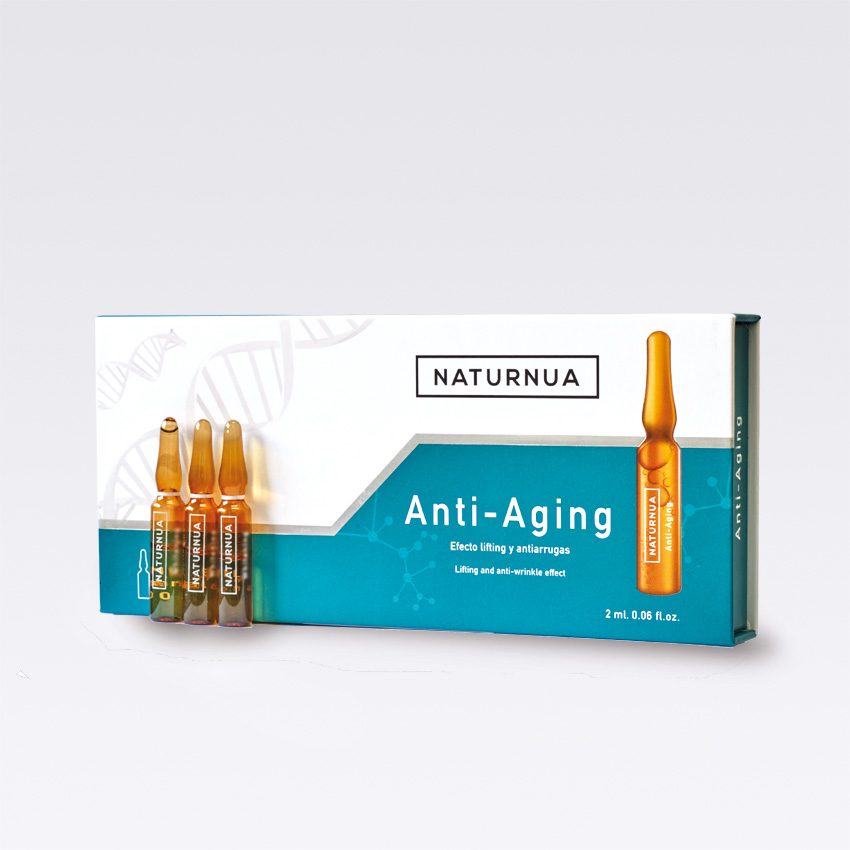 NATURNUA AMPOLLAS ANTI-AGING 10 X 2 ML.