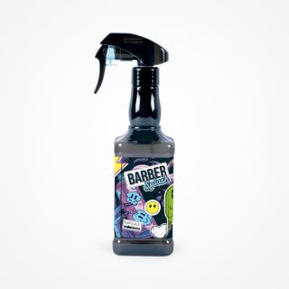PULVERIZADOR BARBER SPLASH BLACK 500ML
