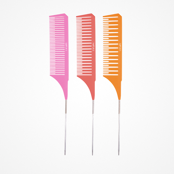 SET DE PEINES ESPECIAL PARA MECHAS LAYERING COMB NEON