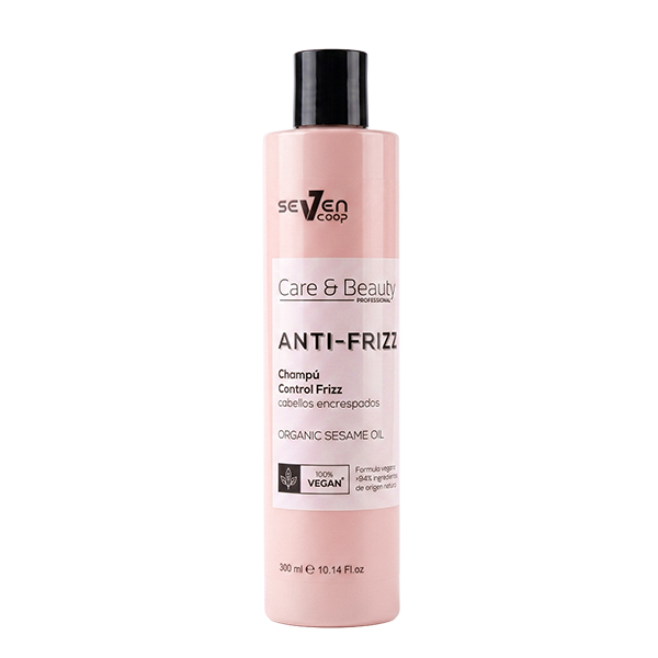 SEVEN COOP CARE & BEAUTY CHAMPU ANTI-FRIZZ 300ML
