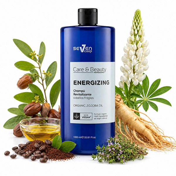 SEVEN COOP CARE & BEAUTY CHAMPU ENERGIZING 1000ML