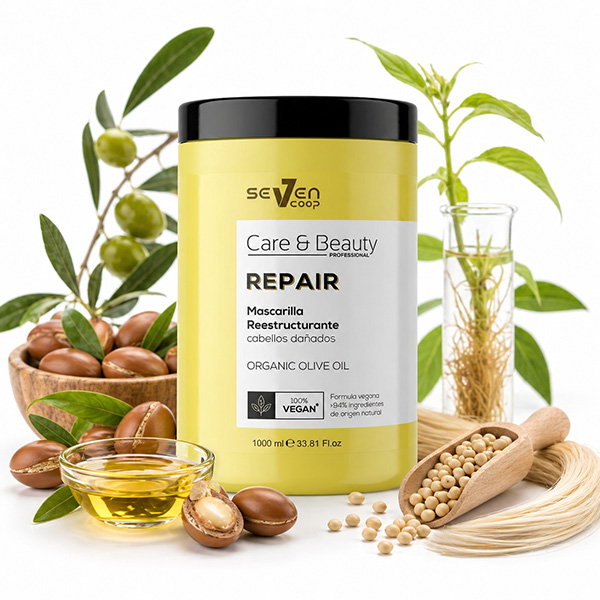 SEVEN COOP CARE & BEAUTY MASCARILLA REPAIR 1000ML