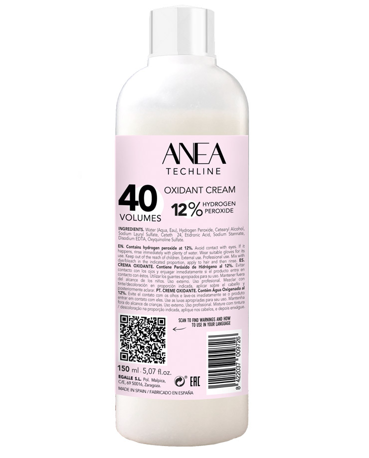 TECHLINE OXIGENADA ANEA 40VOL 150ML